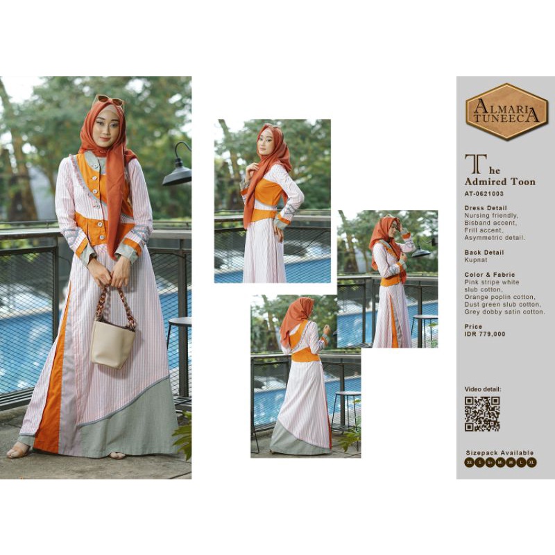 Gamis Klamby almari Tuneeca AT-062100