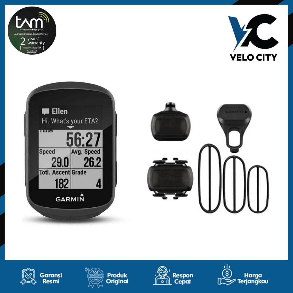 Garmin Edge 130 Plus Bundle Garansi Resmi TAM 1 Tahun