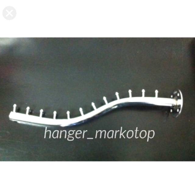 Hanger suling tembok 12paku belalai