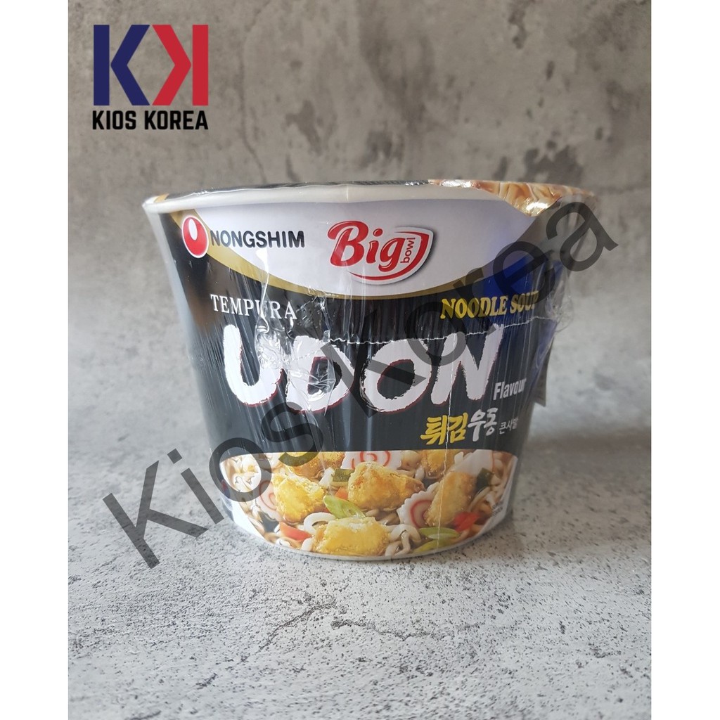 

Nongshim Tempura Udon Big Bowl Noodle Soup 111gr - Mie Udon Korea Rasa Tempura