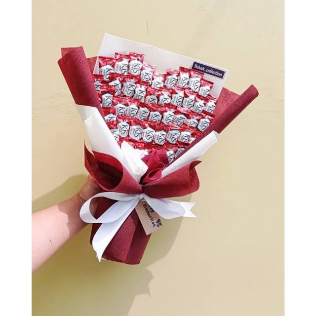 

bucket permen yupi bouquet love buket valentine cellophane spunbond