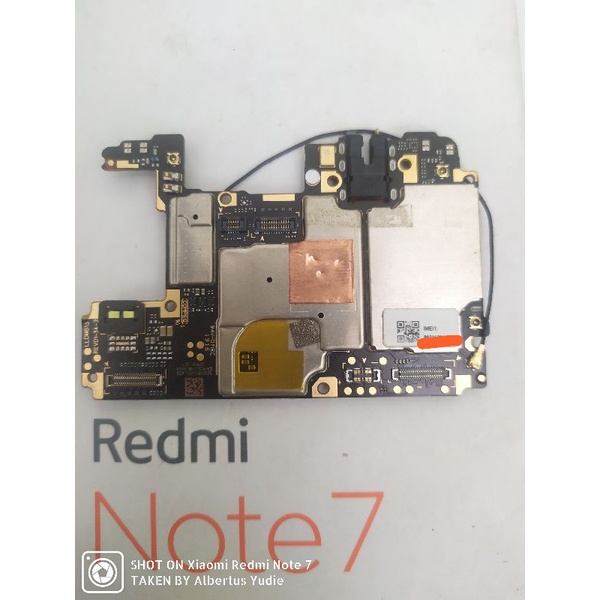 Mesin Xiaomi Redmi Note 7 Ram 4 64 Fullset