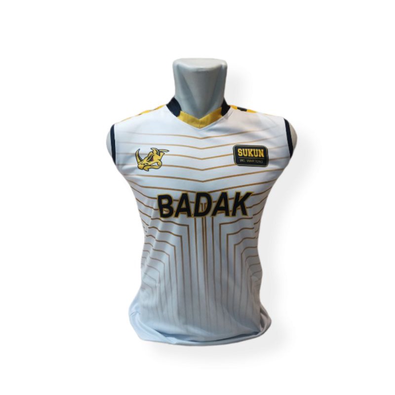 baju volly badak sukun kaos olahraga jersey bola voli printing