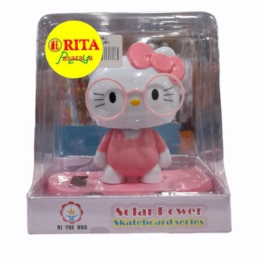 ASESORIS PAJANGAN SOLAR MOTIF HELLO KITTY / PAJANGAN ASESORIS MOBIL