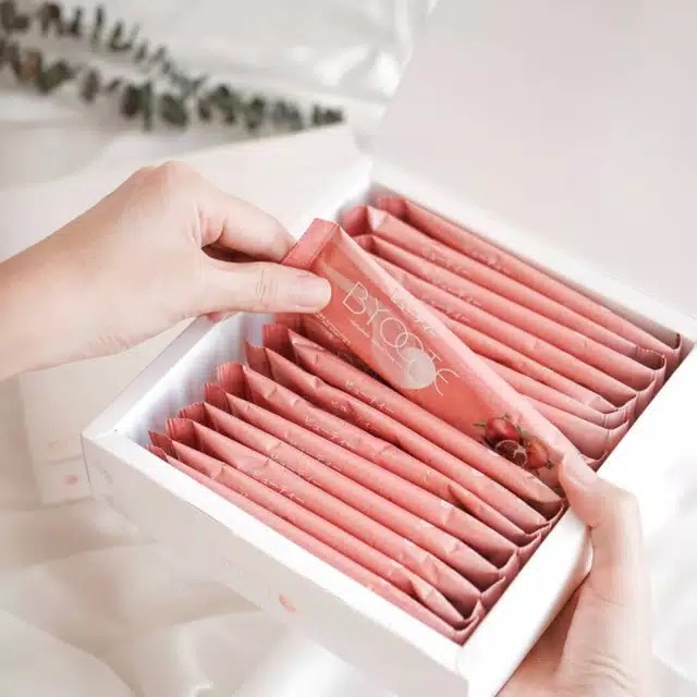 

Ready Byoote 1 Box Isi 16 Sachet Dijamin Original 100% Colagen Ampuh Mencerahkan Tubuh Termurah