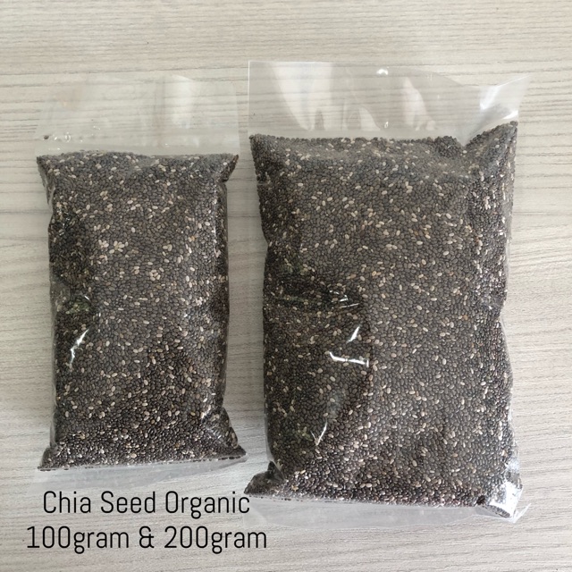 

Organik Black Chia Seed Organic 100gram 200gram