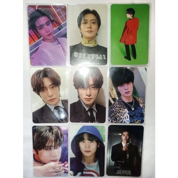 PC Photocard Jaehyun Sticker Sticky Jewel Universe MD Photoframe NCIT AR Cawall Fanmeet Loveholic NC