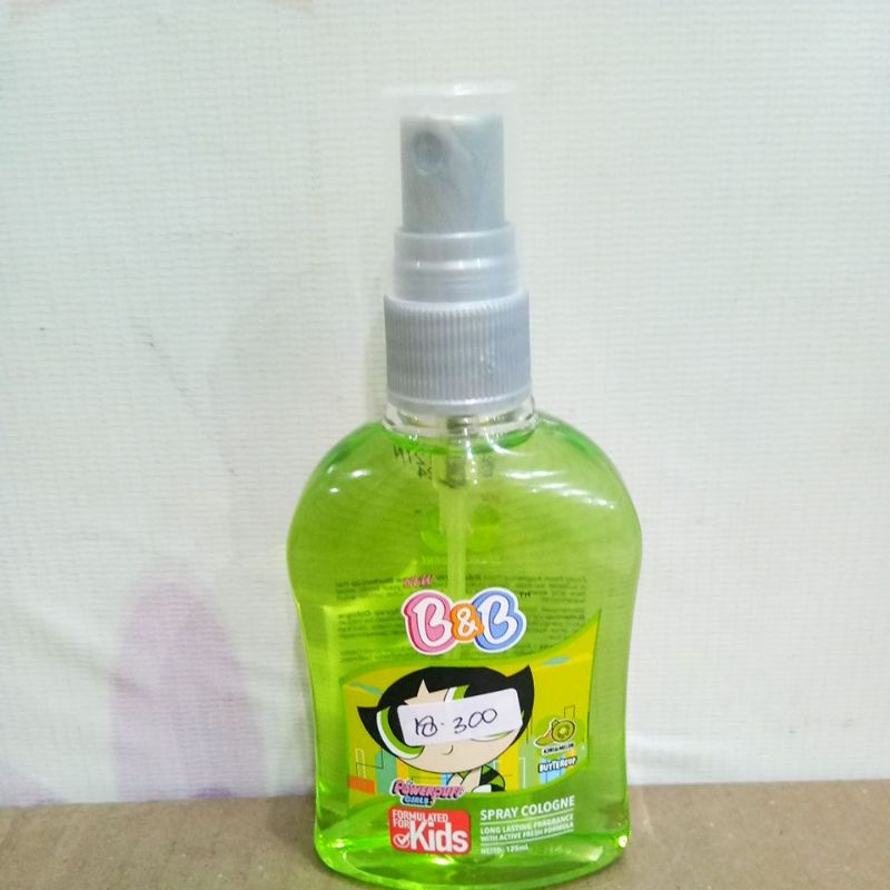 B&amp;B KIDS SPRAY COLOGNE KIWI MELON, STRAWBERRY, RASPBERRY, TUTTI FRUTTI 100ML