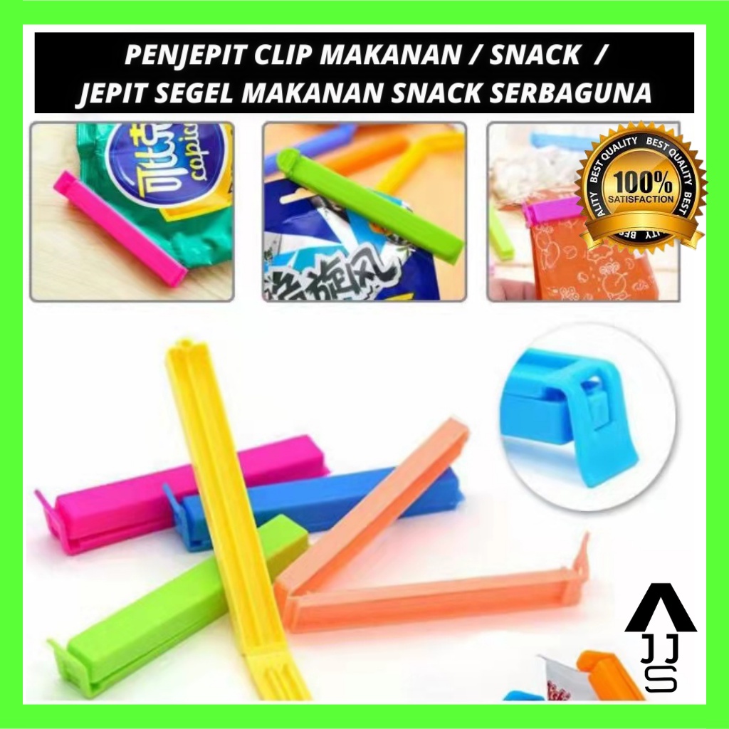 Jual Jj Penjepit Kemasan Snack Food Seal Clip Klip Plastik Makanan Ringan Shopee Indonesia 9617
