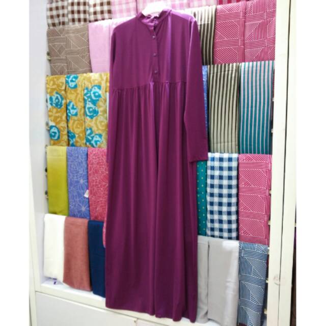 Gamis Bunda Mezora size S,M,L,XL