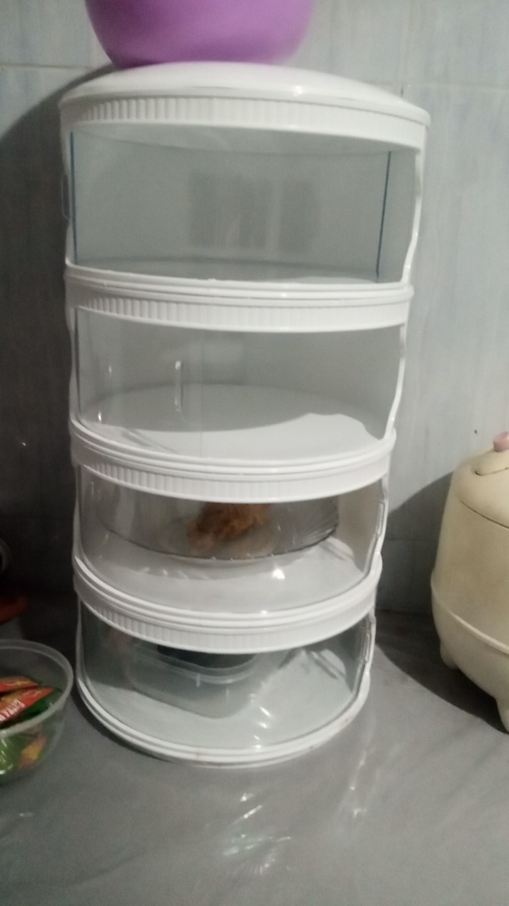 Tudung Saji 4 Susun / Tempat Makanan / Tempat Saji Makanan / Tempat Ikan