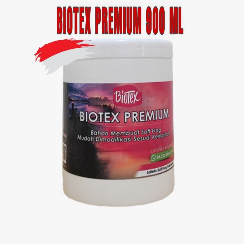 Biotex Premium Bahan Bikin Soft Frog Kemasan 900 Ml