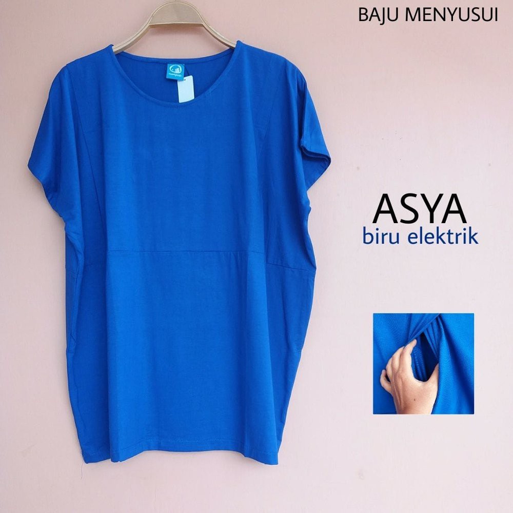 DISKON GROSIR Baju Hamil big size Atasan Kaos Hamil dan Menyusui Asya