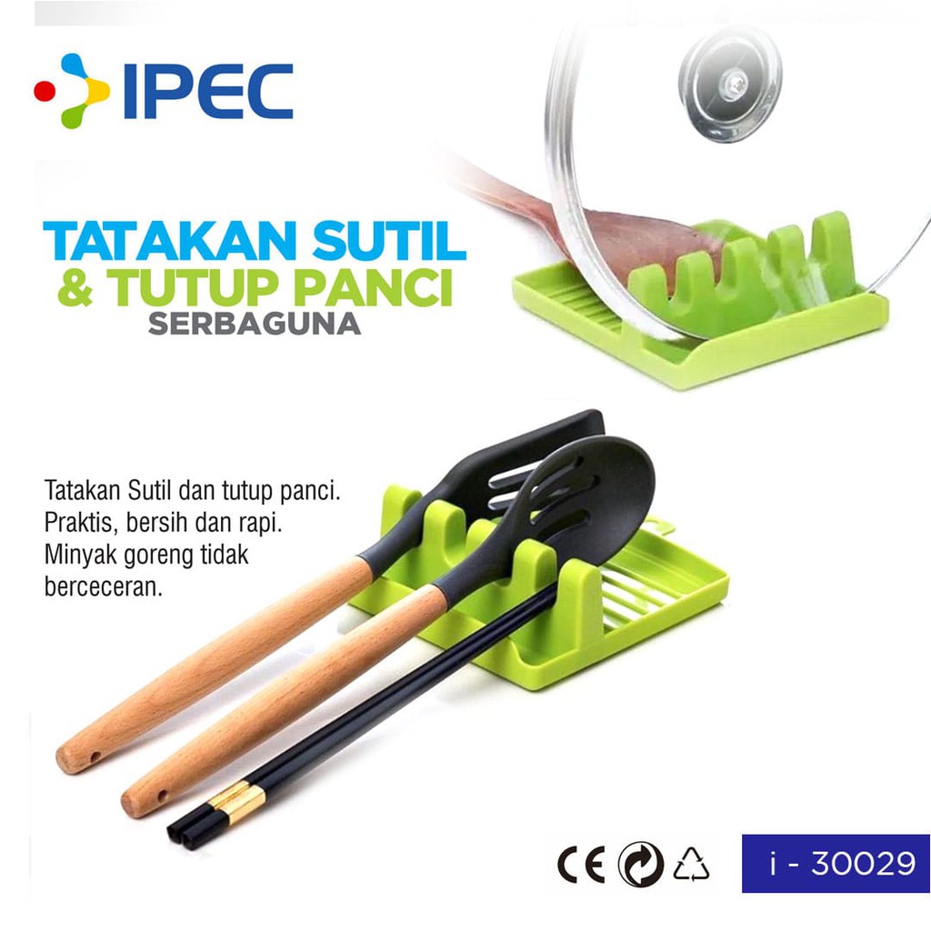 Spatula Holder /Tatakan Sutil /Tatakan Alat Masak/ Rak Spatula Sutil Tutup Panci 30029