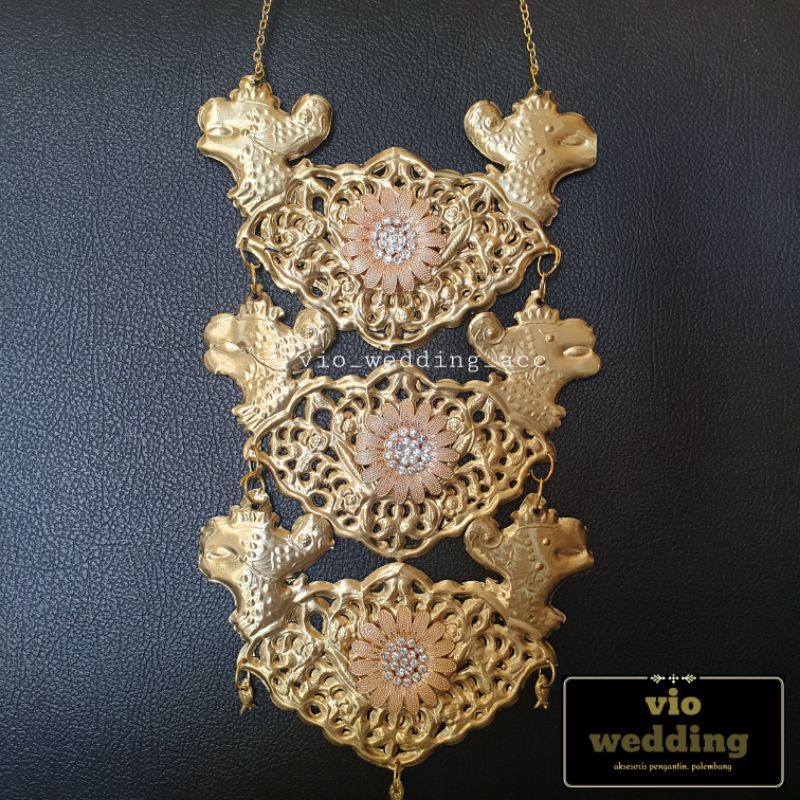 Kalung susun 3 pengantin,, TEBAL