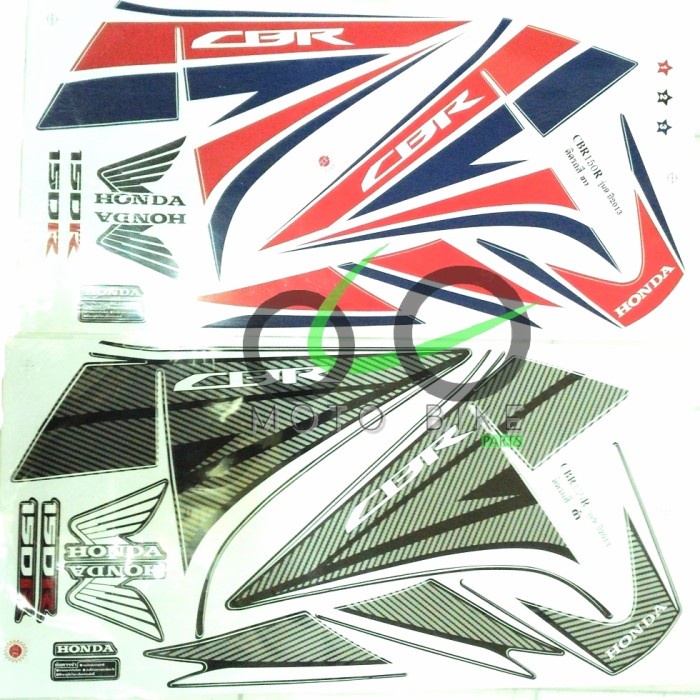 Striping Honda Cbr 150 Cbu Thailand Tahun 2012