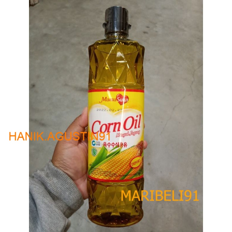 Mama Suka Corn Oil /Minyak Jagung Chung Jung One 900 ml  / Minyak Sehat Halal Mamasuka maribeli91