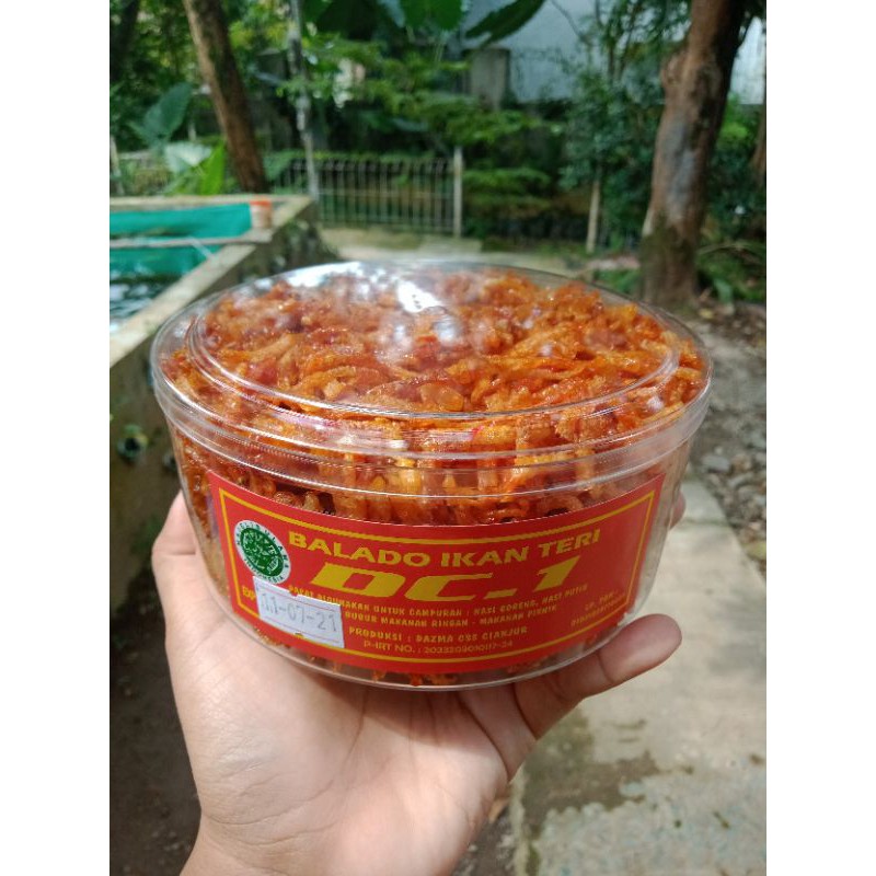 

BALADO KENTANG TERI DC-1 TOPLES ISI 300GR