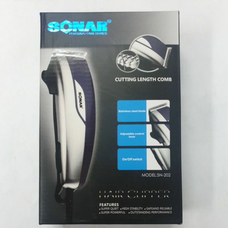 Sonar SN-202 Alat Cukur Rambut Murah Dan Hair Cliper Original Bagus Kliper profesional