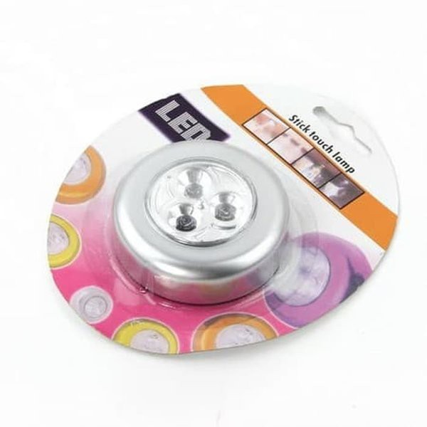 Lampu Sentuh Emergency Stick Touch Lamp 3 LED Lemari Mini