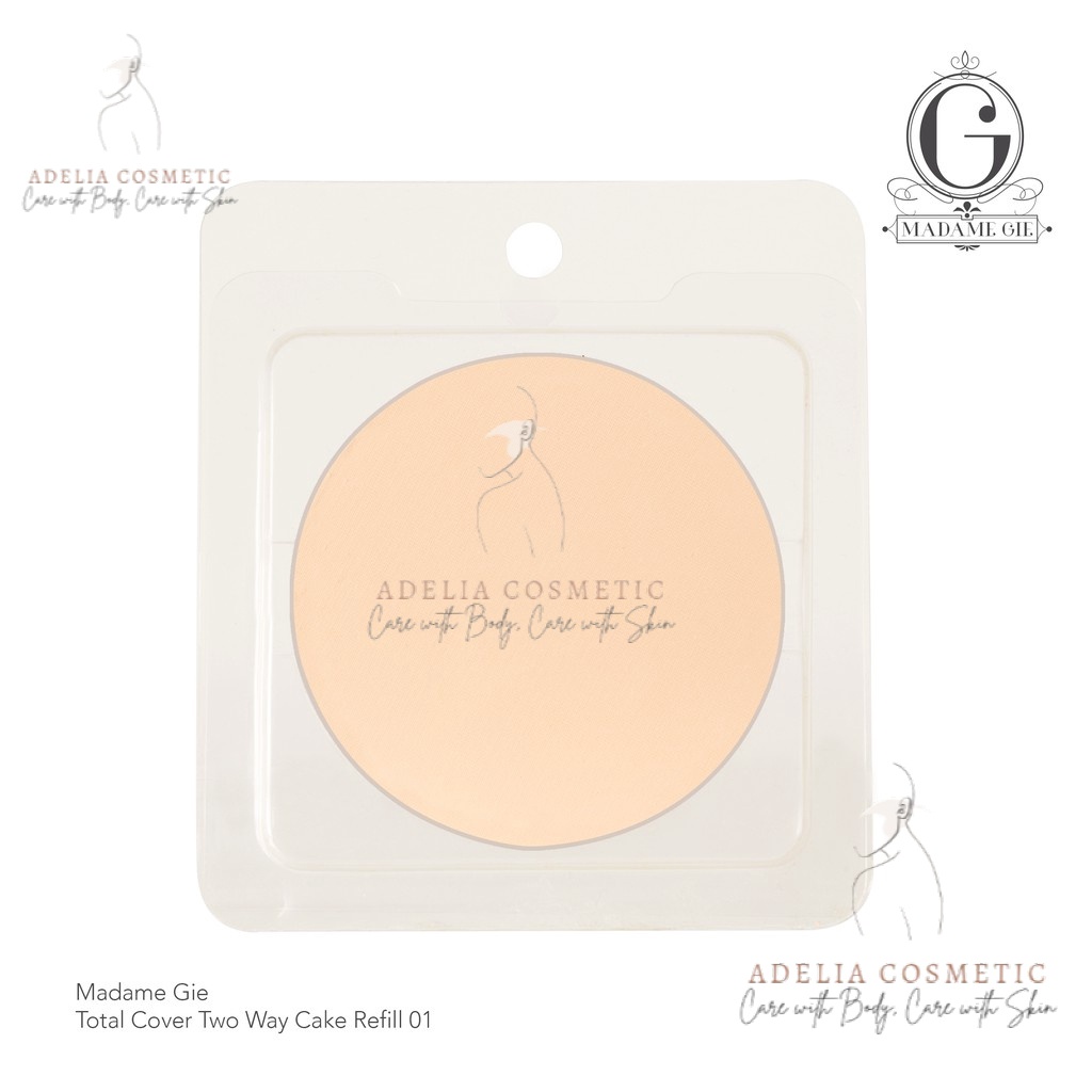 Madame Gie Total Cover Two Way Cake Refill
