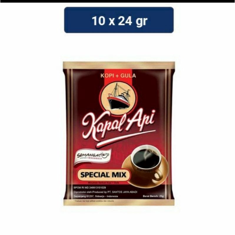 

Kopi Kapal Api Special Mix 10×24gr