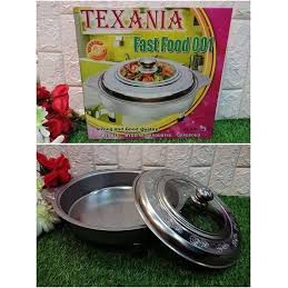 Texania Tempat Prasmanan Fash Food Dish Bulat