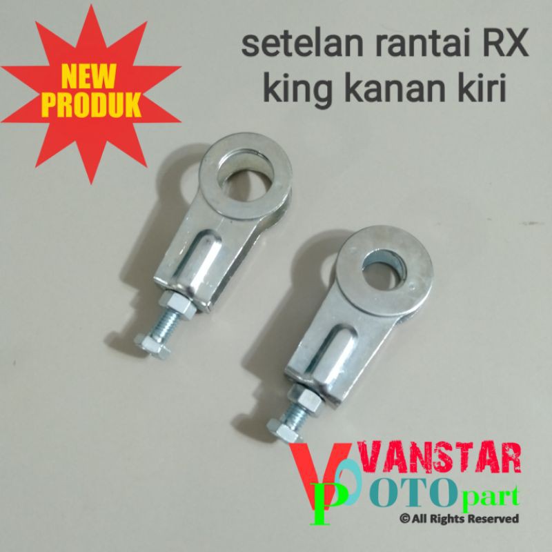 setelan rantai anting-anting RX King set kanan kiri