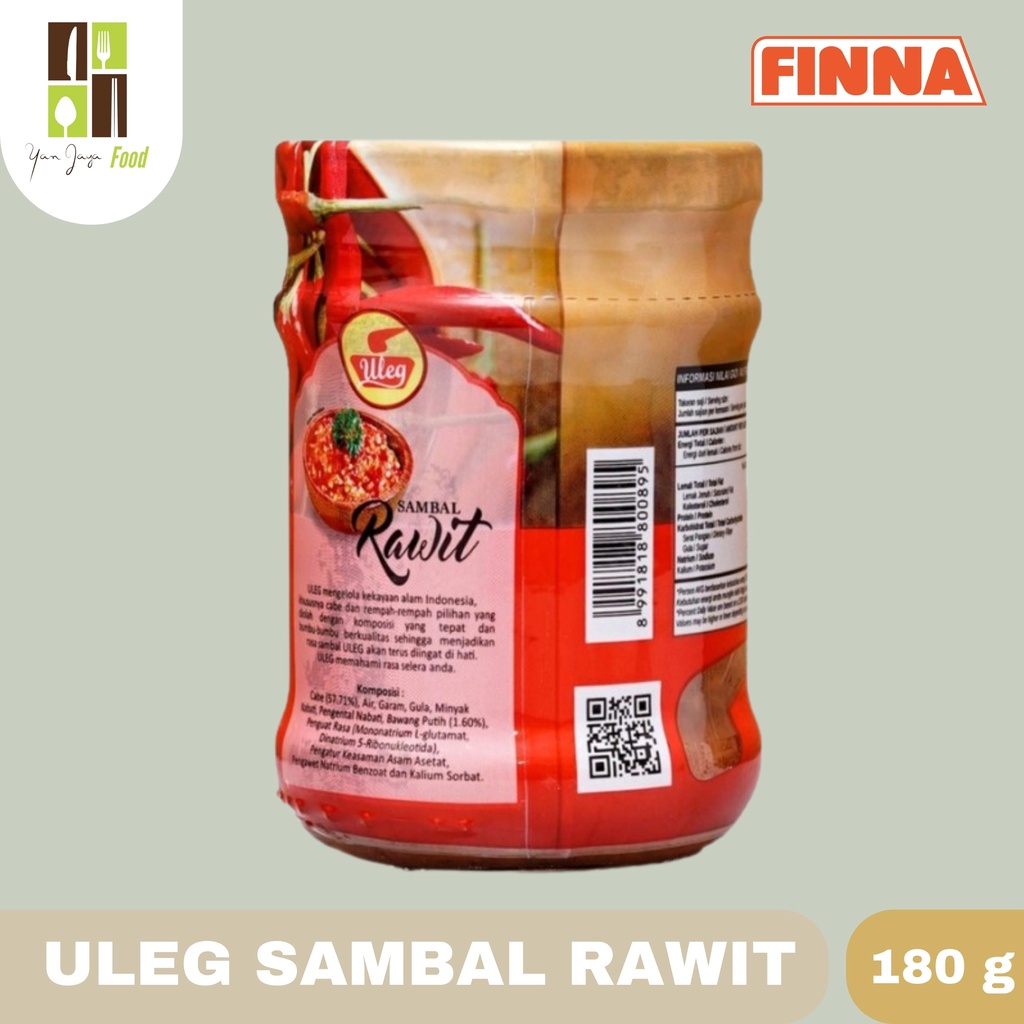 ULEG SAMBAL RAWIT 180GR