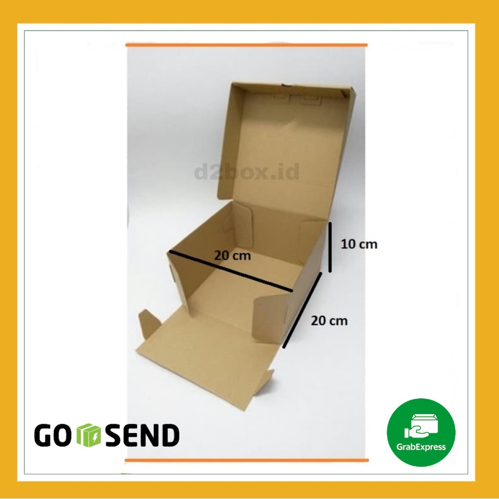 

Kardus / Karton / Box Kemasan ( 20 x 20 x 10 CM)