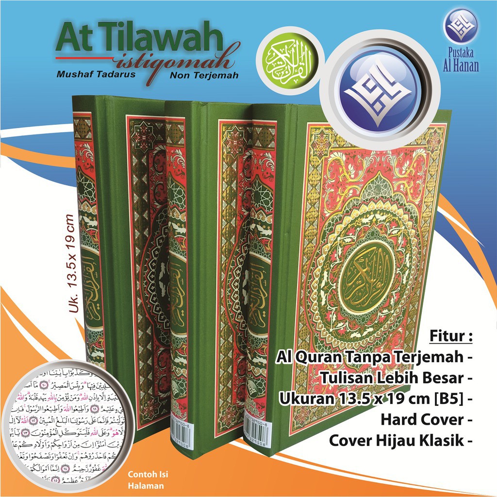 AL-QURAN AT TILAWAH ISTIQOMAH AQ016 UK.B5