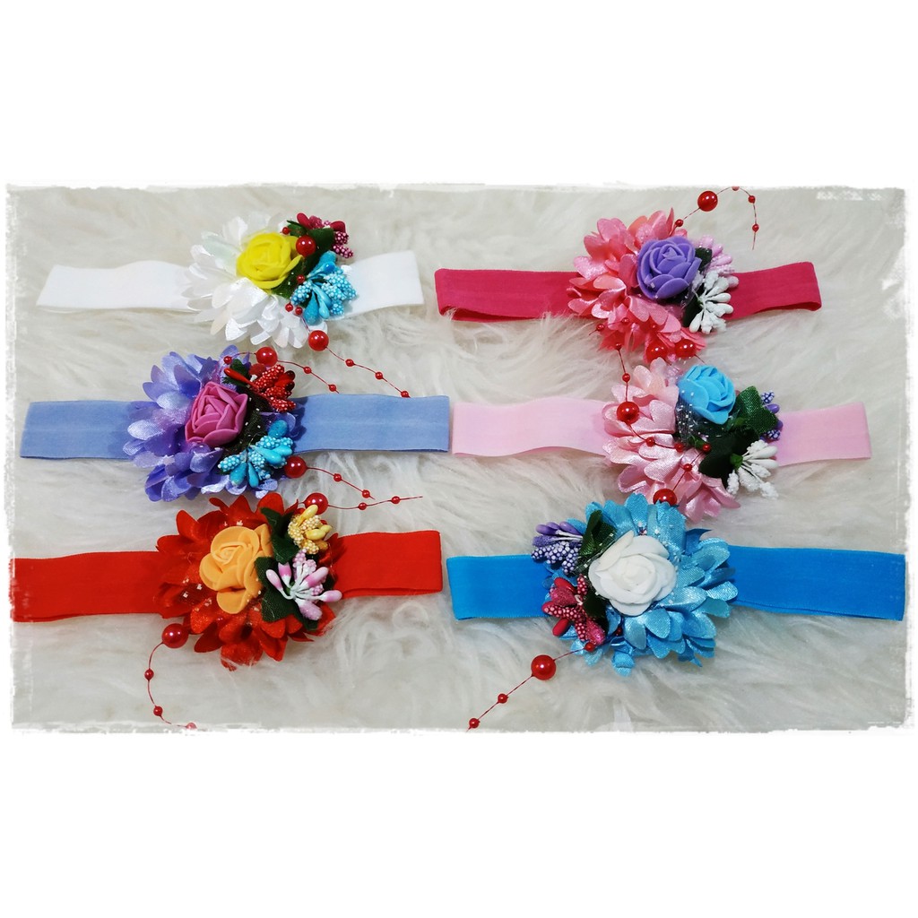 HD01 Headband Bandana Doff Foe 1 Bunga Putik 30cm