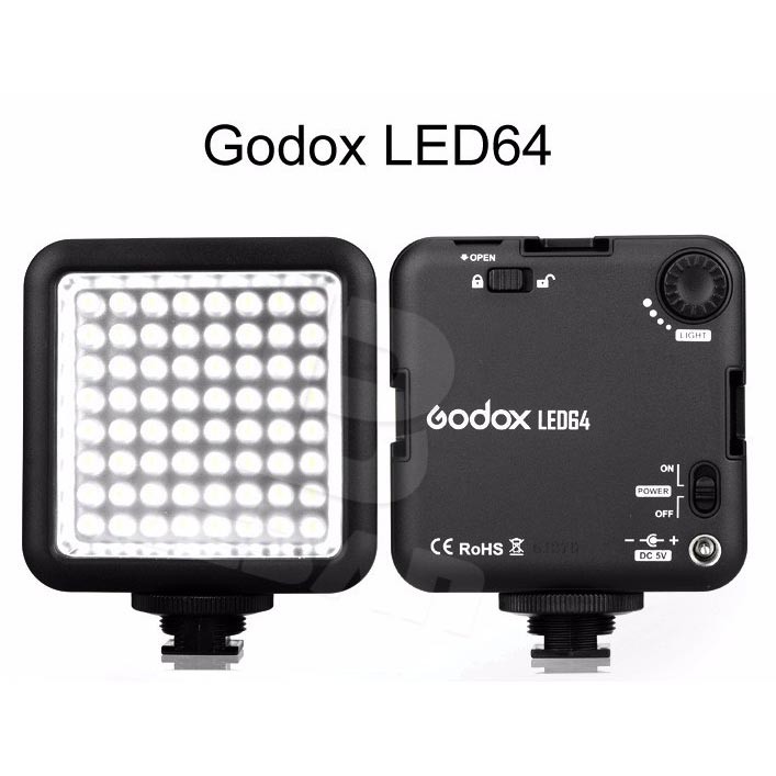 Flash Kamera DSLR Universal 64 LED - Black--Godox