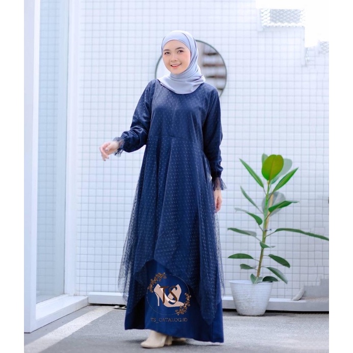 Baju Wanita TERMURAH Fairy Dotty Maxy Dress