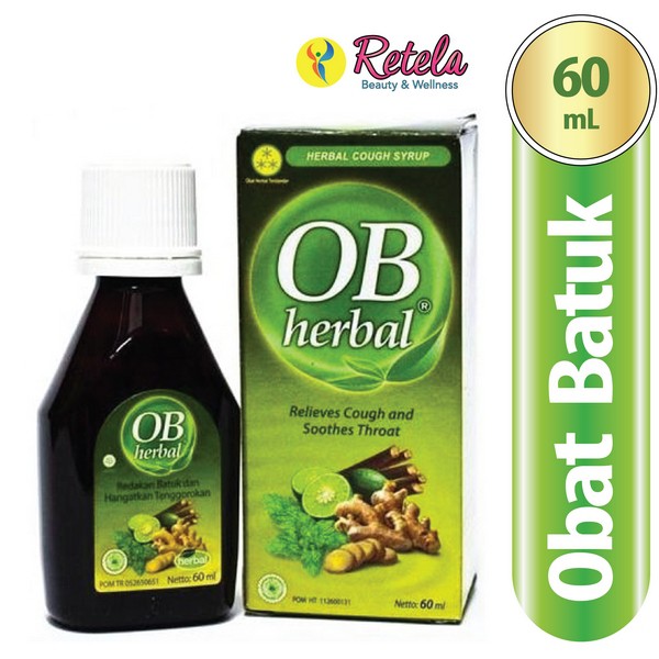 Ob Herbal Antangin 60Ml / Sirup Batuk / Sirup Herbal / Obat Batuk Herbal