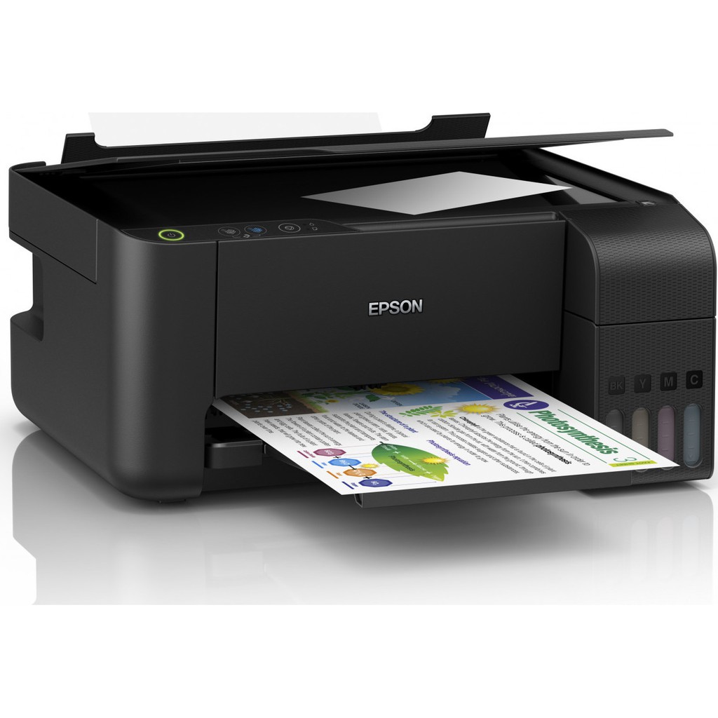 Printer Epson L3210 All In One - Print Scan Copy Pengganti Epson L3110 Printer Eco Tank Printer Multifungsi Printer Scanner Printer Print F4 Printer InkJet-2