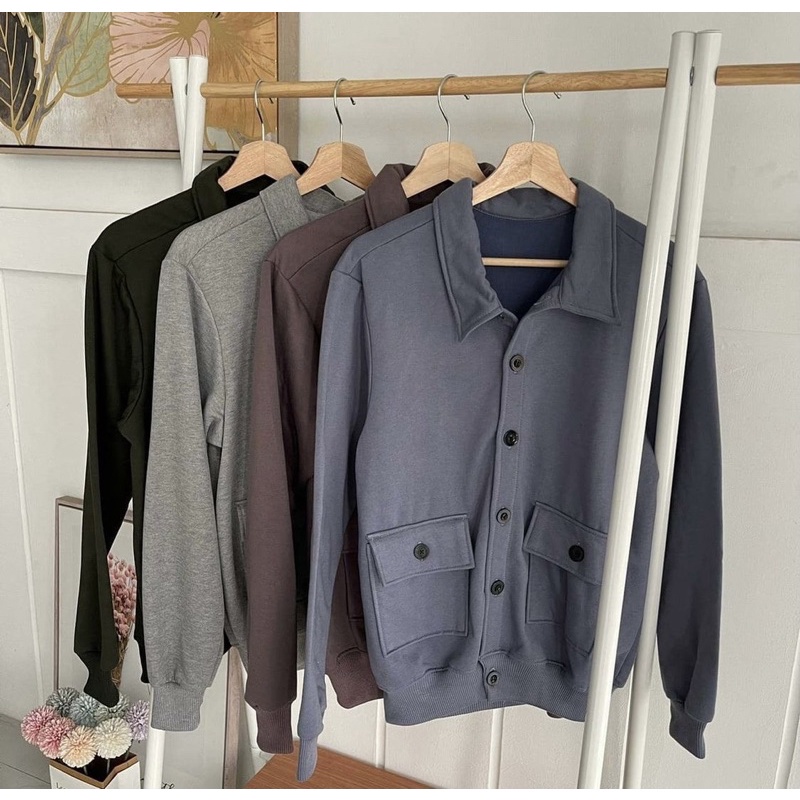 OUTER PRIA | JAKET RAIHAN | JAKET PRIA RAIHAN OUTER L fit XL GMK