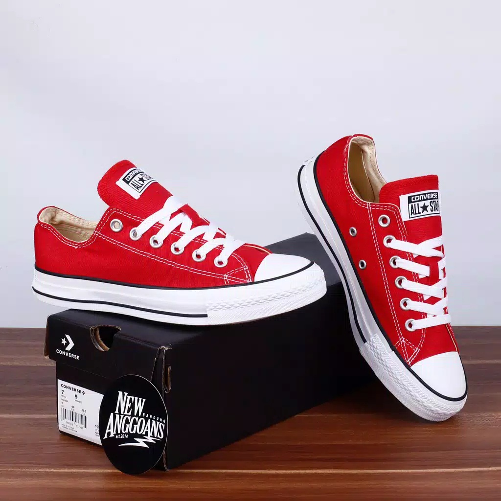 Discount Murah Converse Allstar Sepatu Sekolah Sepatu Pria Wanita Convers ALL STAR CLASSIC LOW OX Cowok Cewek Sneakers Casual Sekolah 1:1 ORIGINAL