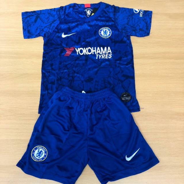 Jersey Bola Anak Kids Chelsea home 2019-2020 Grade Original