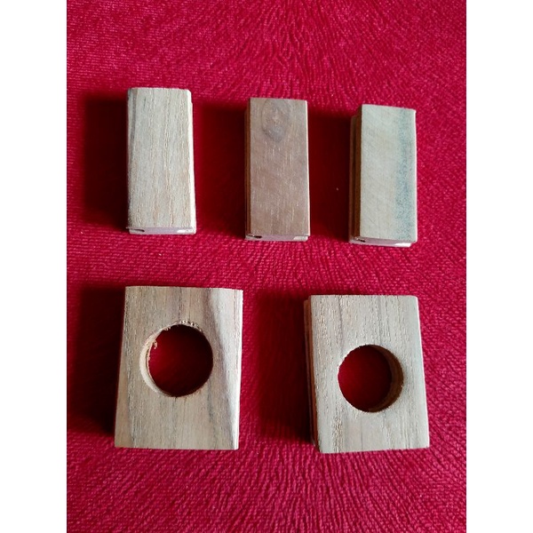 stoper sangkar kotak kayu jati