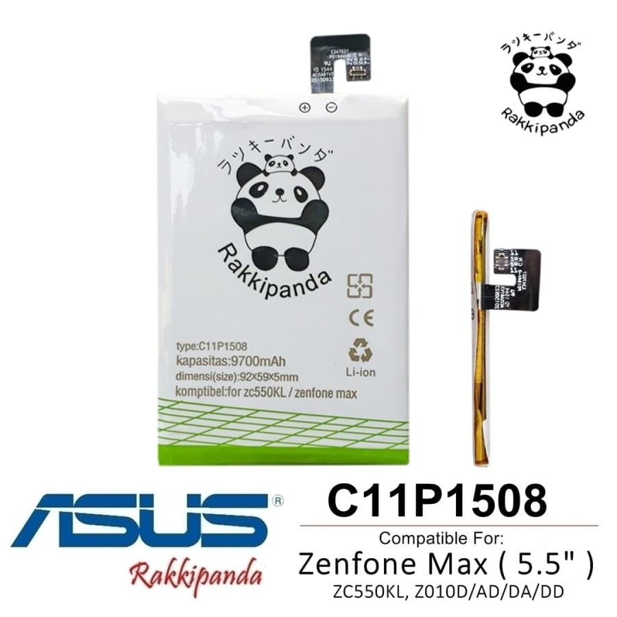 Baterai ASUS Zenfone Max ZC550KL Rakkipanda C11P1508