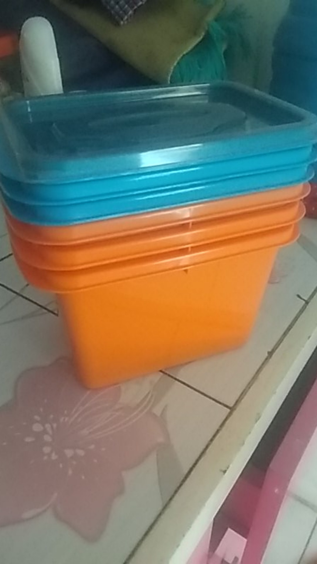 Kotak Penyimpanan Makanan - Kotak Makan Victory Food Box 1000ml (1 Set Isi 3)
