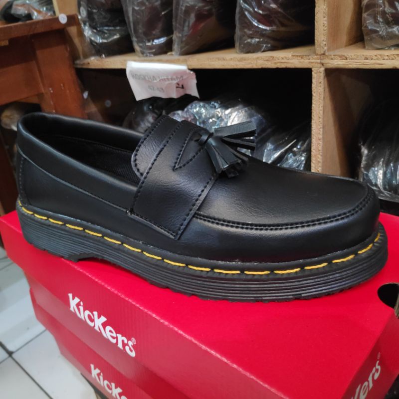 Sepatu Formal Pria Pantofel Hitam Kerja Kantor Casual Kekinian