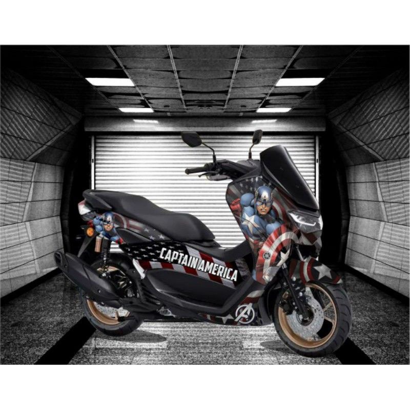Decal new nmax 2020 full body Striping motor nmax 2020 full motif Stiker nmax variasi