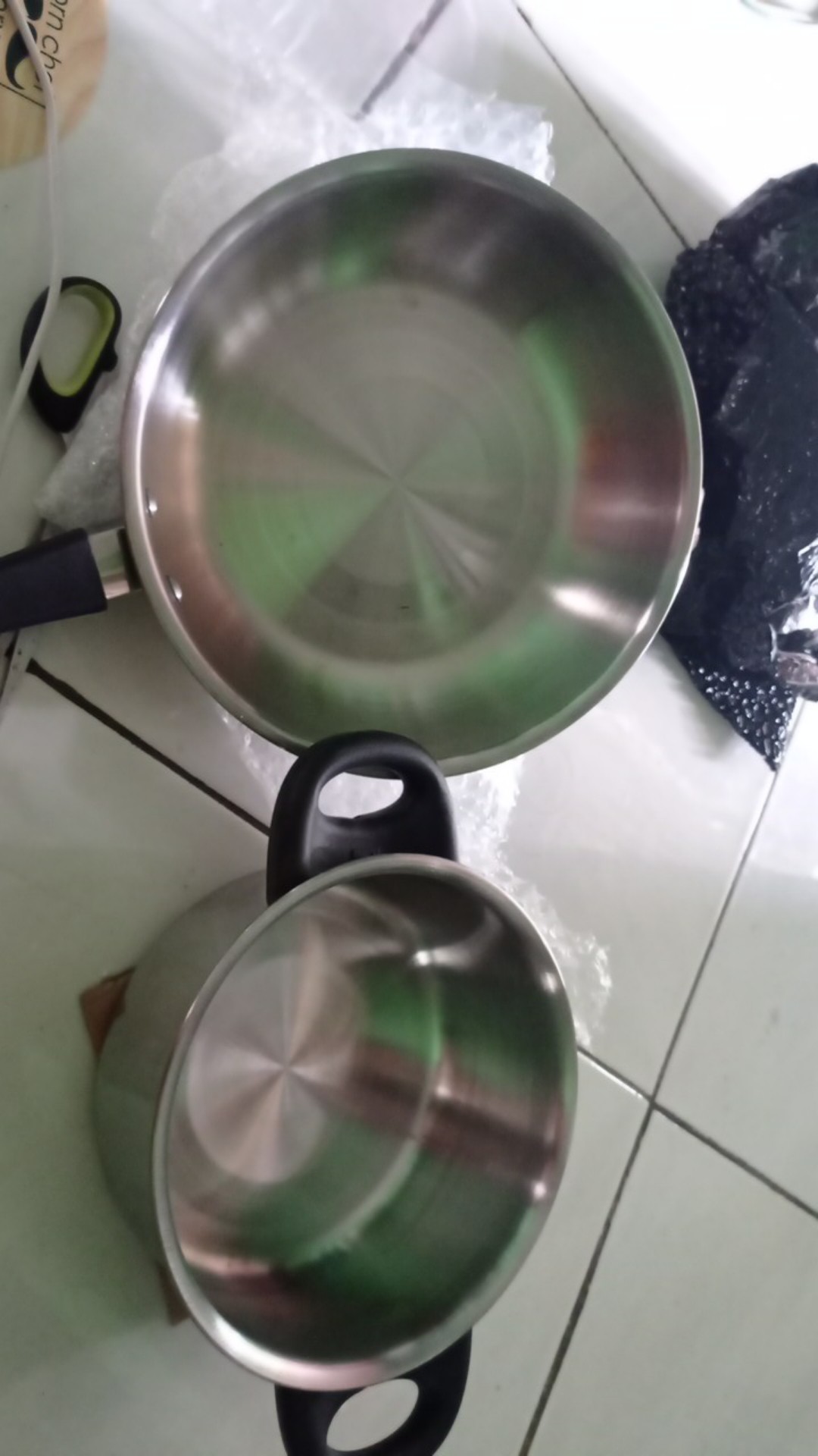 Born Chef Penggorengan  20 Cm Dan Panci 16 Cm Stainless Steel