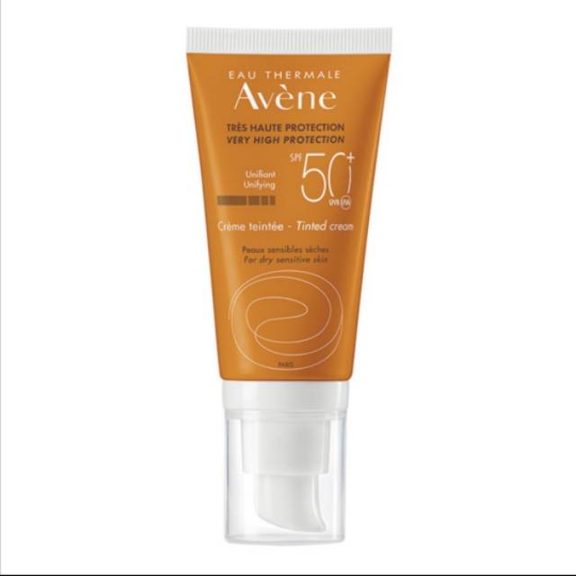 Avene very high protection tinted cream spf 50+ / avene sunblock
