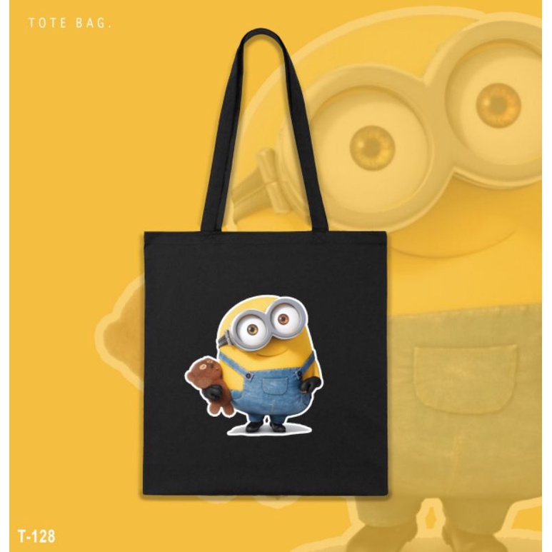 TOTE BAG MINION/TOTE BAG KANVAS KARAKTER MINIONS