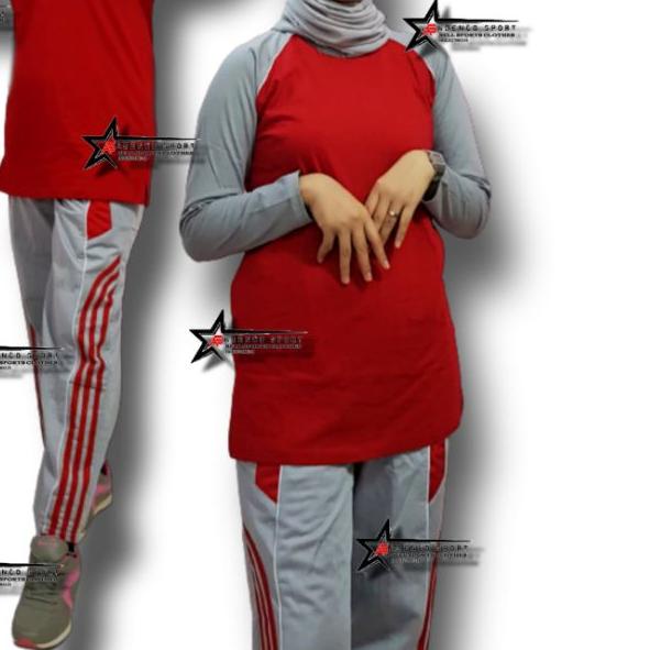 ✹ baju olahraga muslimah / setelan baju olahraga muslimah / setelan olahraga wanita muslimah ♣