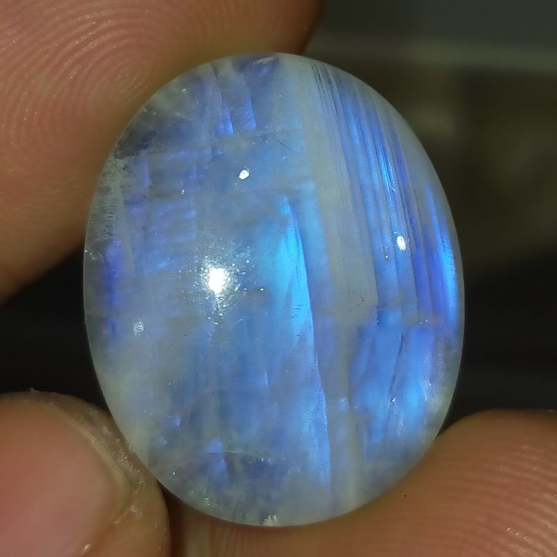 Natural Biduri bulan (moonstone)