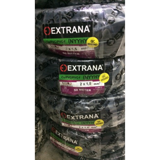 NYYHY 2x1,5 mm / NYY HY 2 x 1,5 mm Extrana